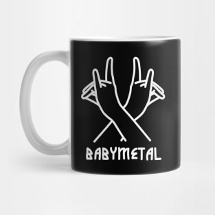 fox sign - babymetal Mug